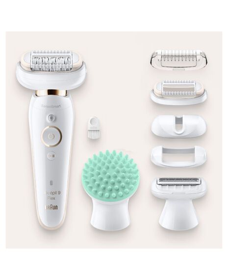 Silk-épil 9 Flex Epilator with Massage Pad